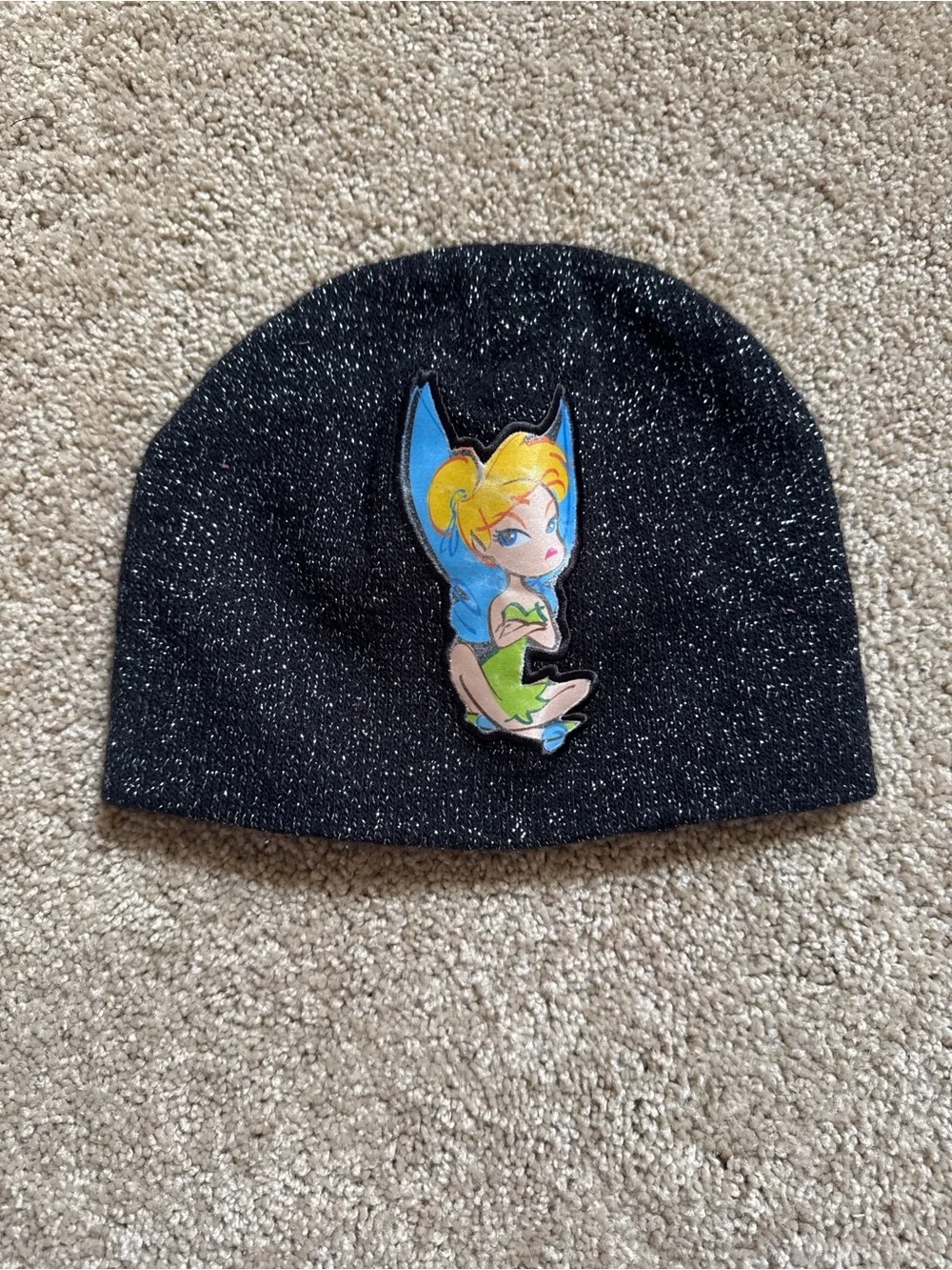 Tinker Bell sparkly beanie